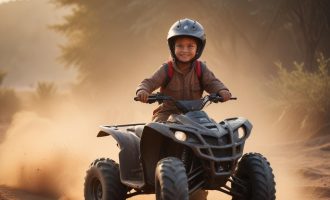 Детские квадроциклы на бензине и электричестве